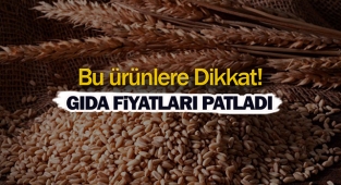 Gıda fiyatları patladı! Küresel gıda fiyatları uçuşa geçti... Bu ürünlere dikkat!
