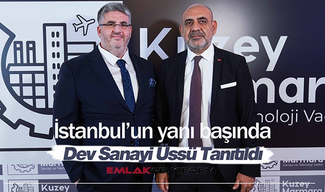 İstanbul'a dev sanayi merkezi! Kuzey Marmara Sanayi ve Teknoloji Vadisi tanıtıldı