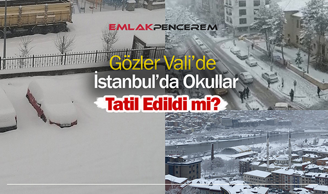 İstanbul'da okullar tatil mi? 14 Mart'ta okullar tatil edildi mi?