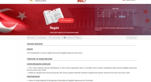 Resmi Gazete 11 Mart 2022 alınan kararlar, yeni yönetmelikler neler?