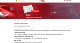 Resmi Gazete 29 Mart tarihli sayısı! Hangi yönetmelik, kararlar var?