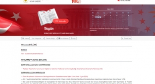 Resmi Gazete 8 Mart 2022 yönetmelik, karar ve kanunlar