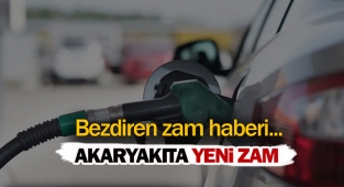 Son Dakika Zam: Akaryakıta bir zam daha! Benzin ve motorin fiyatlarına zam üstüne zam...