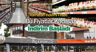 Tarım Kredi Kooperatifi marketlerinde indirim fırtınası başladı! Kredi marketlerde bu Ramazan Gıda, sebze, meyve yok yok...