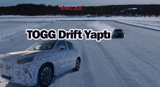 TOGG buzlu test alanında adeta şov yaptı! İşte gurur veren muhteşem TOGG buz üstünde drift videosu...