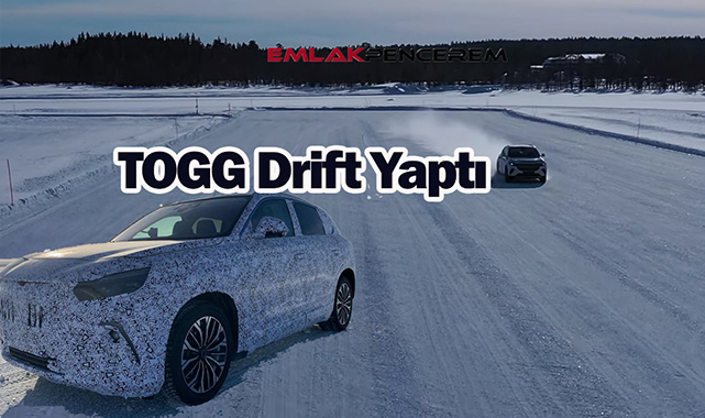 TOGG buzlu test alanında adeta şov yaptı! İşte gurur veren muhteşem TOGG buz üstünde drift videosu...