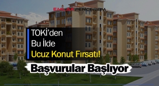 TOKİ bu ilde ilan çıktı! Ayda 1250 TL taksitle satılık konutlar için başvurular başlıyor...