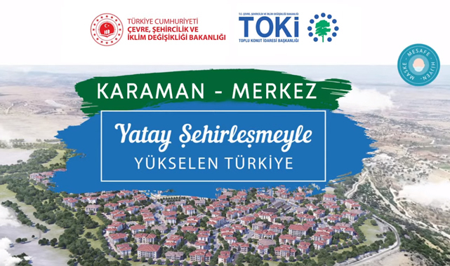 TOKİ Karaman Akçaşehir 120 konut kura çekilişi sonuçları belli oldu