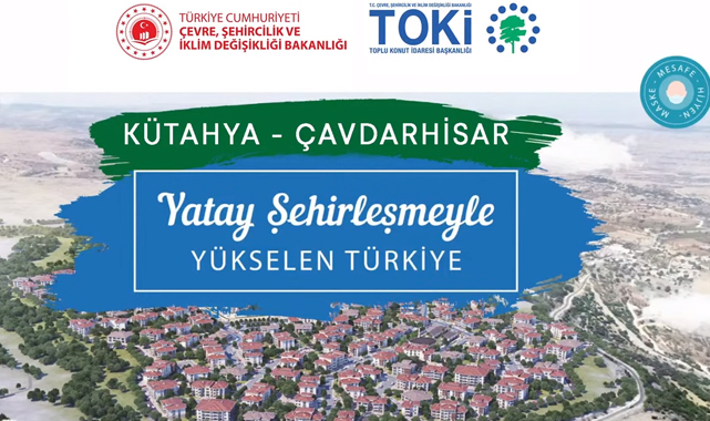 TOKİ Kütahya Çavdarhisar 158 konutluk projede evlerin hak sahipleri belli oldu