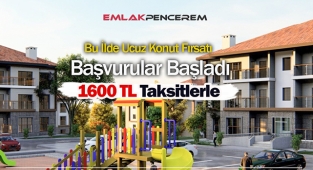 Ucuz TOKİ evi arayanlara fırsat! TOKİ bu ilde kira ödercesine konut başvuruları alınmaya başlandı...