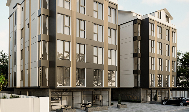 Yeşili ve doğasıyla ünlü Bursa'da 42 konutluk Genesis 1 projesi satışa çıktı