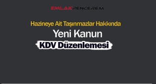 Hazine arazilerine KDV düzenlemesi Resmi Gazete'de