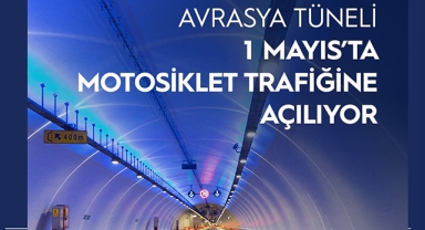 Motosiklet kullanıcılarını sevindiren gelişme! Bakan resmen duyurdu... Avrasya Tüneli motosiklet geçişlerine açılıyor