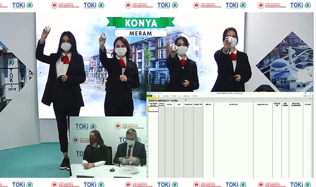TOKİ Konya Meram 179 adet 2+1 ve 3+1 konut kura çekilişi sonuçları belli oldu! İsim sorgulama ekranı açıldı...