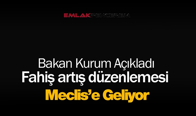 Bakan Kurum'dan fahiş kira fiyat artışı açıklaması!10 gün içerisinde Meclis'e gelecek...