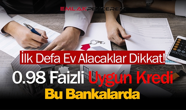 Uygun kredi imkanı sunacak o bankalar belli oldu! 0.99 faizli konut kredisi veren bankalar Halkbank, Ziraat Bankası, Vakıfbank