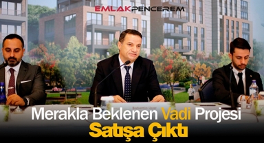 Invest Vadi karma konut projesi 87 Bin TL/m² fiyatla yatırımcının beğenisine sunuldu