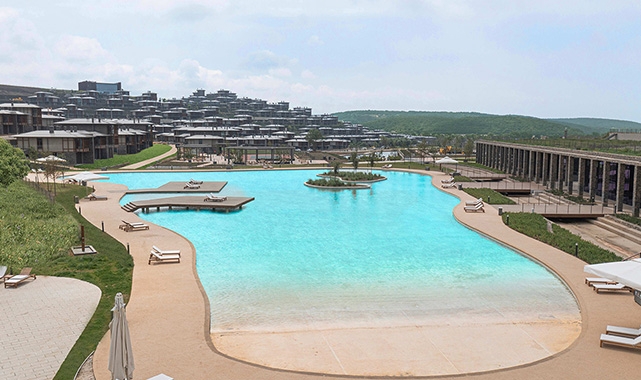 İstanbul Riva'da inşaa edilen dev projede 700 villadan 685’i sahiplerine teslim edildi