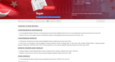 Resmi Gazete (2 Haziran 2022)