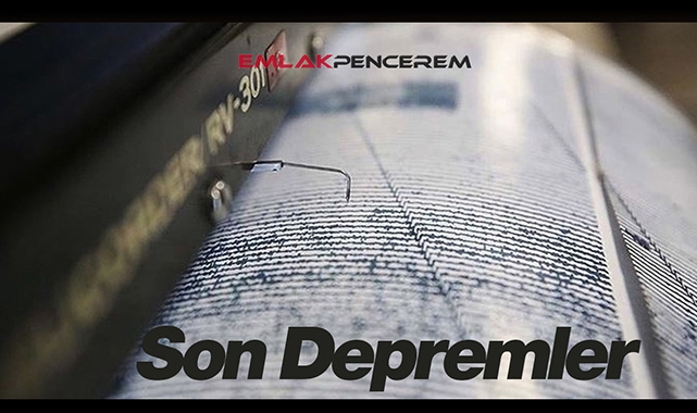 Son depremler: Muğla Marmaris'te art arda deprem