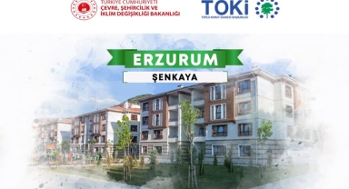 TOKİ Erzurum Şenkaya 94 konutluk projede hak sahipliği kura çekilişi sonuçları belli oldu