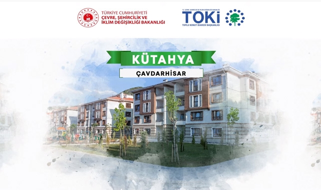 TOKİ Kütahya Çavdarhisar 15 adet 2+1 ve 3+1 konutun hak sahipleri belli oldu