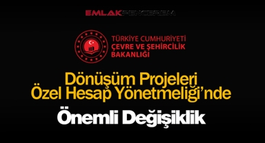 2022 Dönüşüm projeleri özel hesap yönetmeliğinde değişiklik