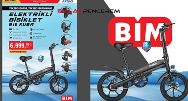 BİM 29 Temmuz aktüel ürünler kataloğu elektrikli bisiklet fırsatı! Kaçıran çok bekler...