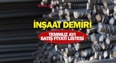 Demir cevheri fiyatları düşerken, inşaat demiri liste fiyatı ne kadar oldu? 1 ton demir fiyatı Temmuzun ilk haftasında kaç lira?