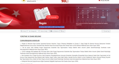Resmi Gazete (23 Temmuz 2022)