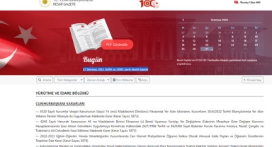 Resmi Gazete (27 Temmuz 2022) sayılı ekinde hangi kritik kararlar yürürlüğe girdi?