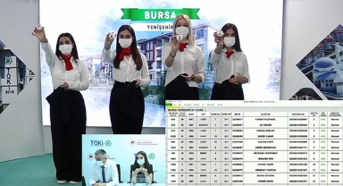 TOKİ Bursa Yenişehir projesinde 8227 başvuru arasından 2+1 ve 3+1 konut kura çekilişi sonuçları belli oldu