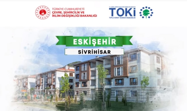 TOKİ Eskişehir Sivrihisar 2+1 ve 3+1 konut kura çekilişi sonuçları