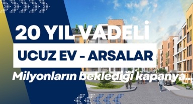 TOKİ ucuz arsa ve konut satışı dar gelirli vatandaşa ilaç olacak! TOKİ'den 20 yıl vade, düşük peşinatlı ev, arsa fırsatı...