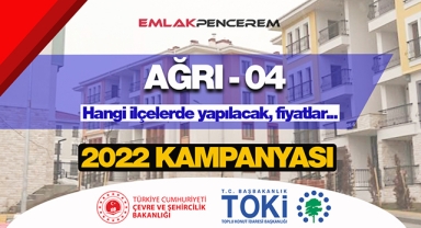 04 Ağrı TOKİ 2022 sosyal konut satış kampanyası ayrıntıları