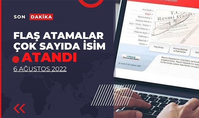 Çok sayıda bakanlık ve büyükelçilik atama kararları Resmi Gazete'de