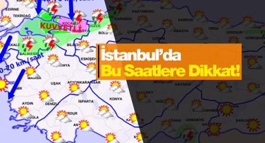 İstanbul'da hava durumu: Bu saatlere dikkat! Meteoroloji Turuncu alarm verdi