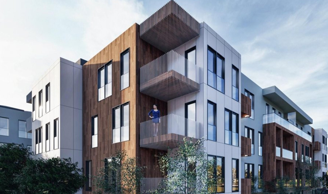 İstanbul Göktürk'te doğa içerisinde 64 konutluk projede yer alan evler satışa çıktı