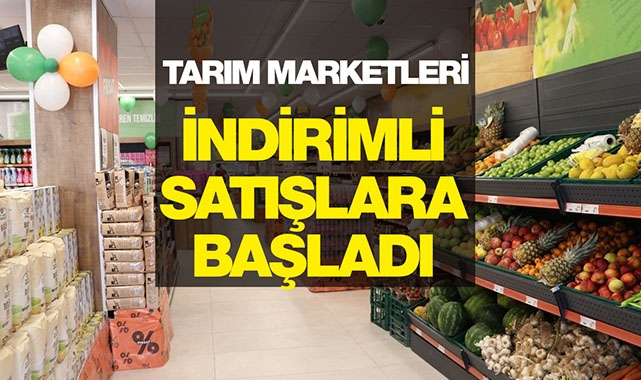 Tarım Marketleri dev indirime başladı! Et ürünleri de indirimli satışına başlandı