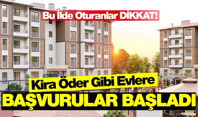 TOKİ bu ilde ayda 2363 TL taksitle, 180 ay vade ile konut satışına başladı, yetişen alıyor! 173 konut için başvurular başladı