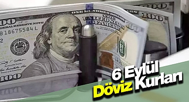 1 Dolar kaç TL? 6 Eylül spot piyasa Döviz kurları açılış rakamları - Canlı