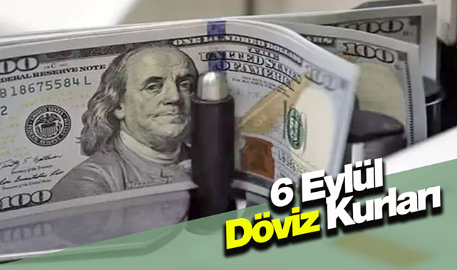 1 Dolar kaç TL? 6 Eylül spot piyasa Döviz kurları açılış rakamları - Canlı