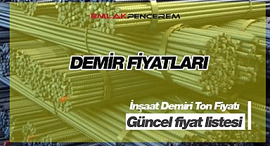 1 ton inşaat demiri fiyatı 23 Eylül itibariyle ne kadar oldu? Demir fiyatları listesi hafta boyunca olumsuz etkilendi