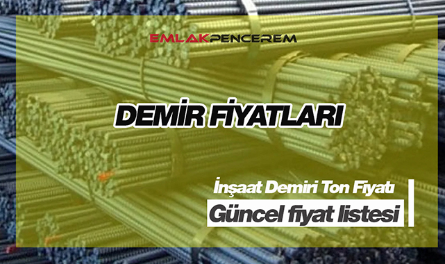 1 ton inşaat demiri fiyatı 23 Eylül itibariyle ne kadar oldu? Demir fiyatları listesi hafta boyunca olumsuz etkilendi