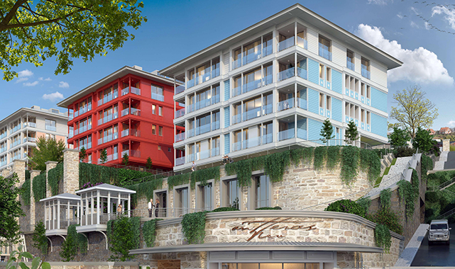 54 konutluk Üsküdar Beylerbeyi projesi Antteras Nev satışa çıktı