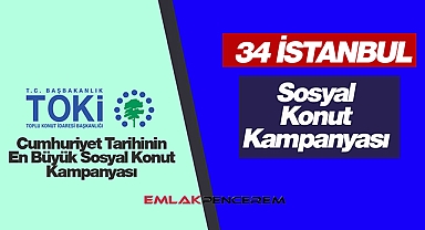 TOKİ'den İstanbul'a 50 Bin sosyal konut için başvurular başladı! İşte TOKİ İstanbul başvuru şartları ve hangi ilçelerde kaç konut yapılacağı