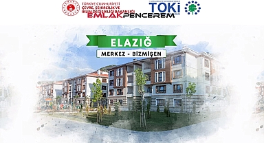 TOKİ Elazığ Bizmişen engelli vatandaşlar için 2+1 ve 3+1 kura çekilişi sonuçları açıklandı