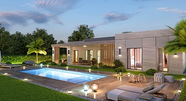 126 villadan oluşan Big Country Büyükçekmece deniz ve göl manzarası bir arada! AK Yapı Big Country villa fiyatı