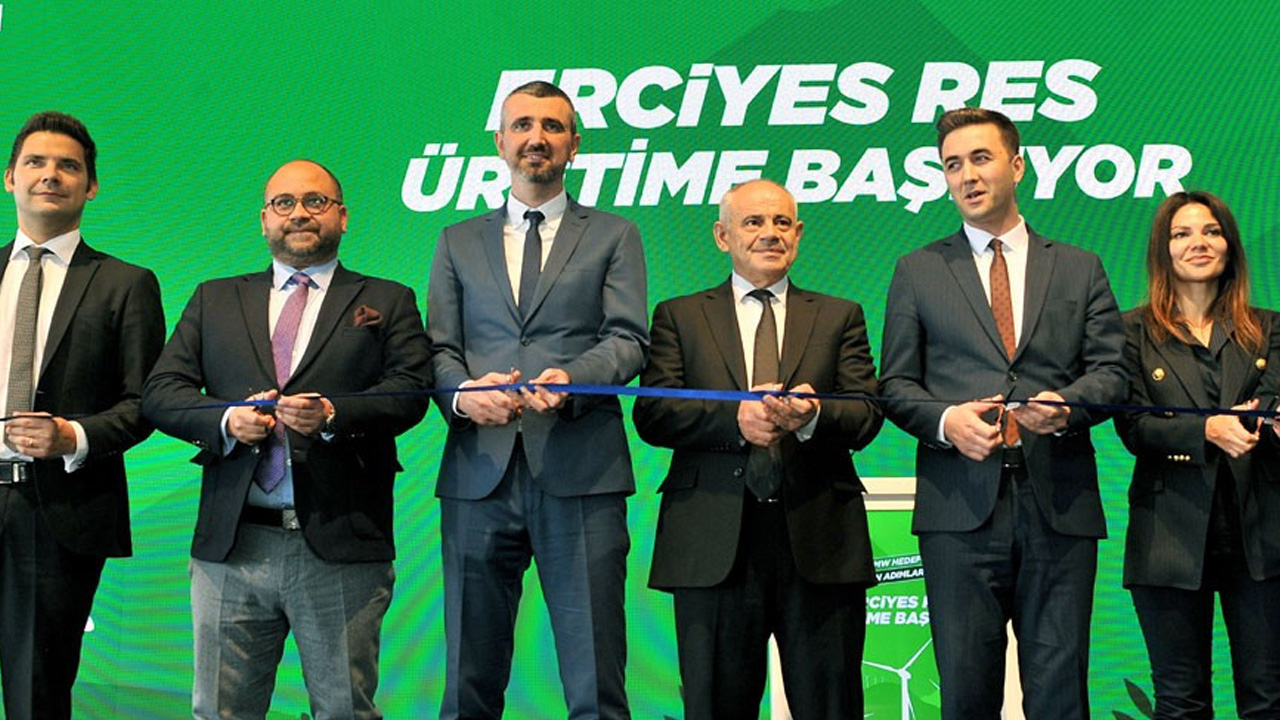 Erciyes RES, Kayseri Yahyalı'da 70 Milyon Dolar maliyetle faaliyete alındı