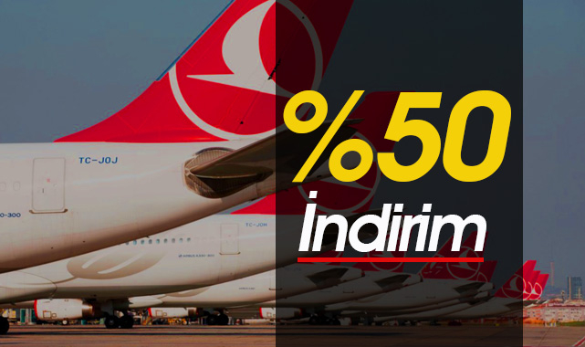 THY'de uçak biletleri onlara artık yüzde 50 indirimli! THY kimlere yüzde 50 indirimli uçak bileti satacak?
